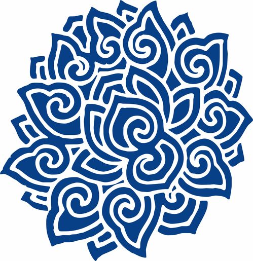 古代青花瓷图案花纹中国风图案祥云纹理传统图腾矢量ai设计素材 青花瓷图案免扣素材